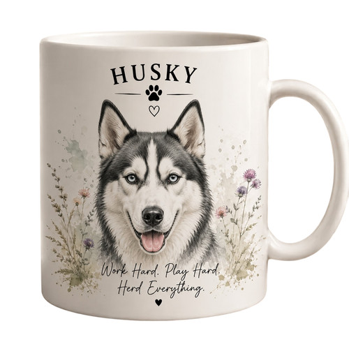 Husky mug dog lover gift - |, |