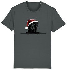 FLATCOATED RETRIEVER Christmas Dog T-Shirt Mens Womens Kids Dogs Gift Animal Pet
