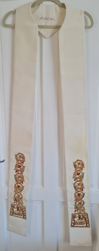 Vintage vestment stole - vintage,