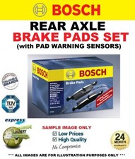 Rear BRAKE PADS + SENSORS for