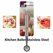 Large Stainless Steel Kitchen Melon Baller Fruit Scoop Ice Cream Ball Dessert
