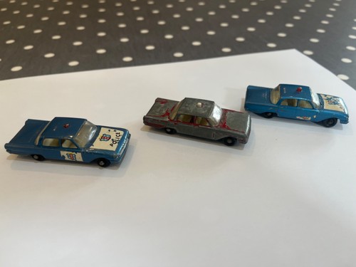Vintage matchbox lesney - 3x,