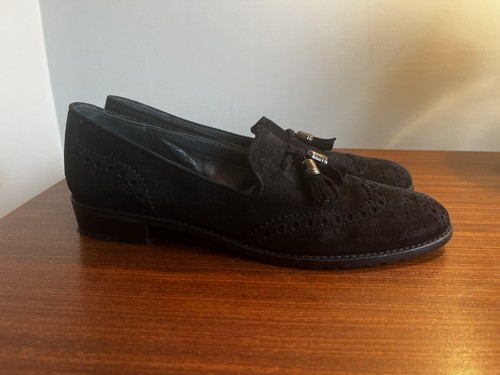 Stuart weitzman black suede - weitzman,
