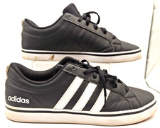 Mens Adidas Black Lace Up Trainers Teen Boy UK 9.5 EUR 44 J1795