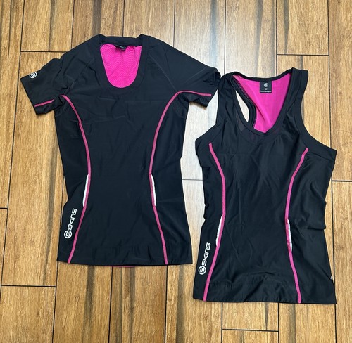 Skins running shirt and - x2,