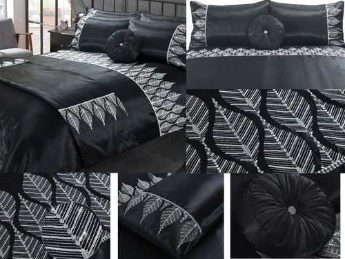 Luxury mabel black duvet - mabel,