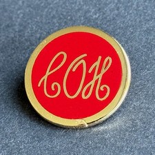 Culmstock Mink Hounds hunting enamel lapel pin badge otter