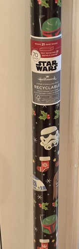 New hallmark wrapping paper - new-,