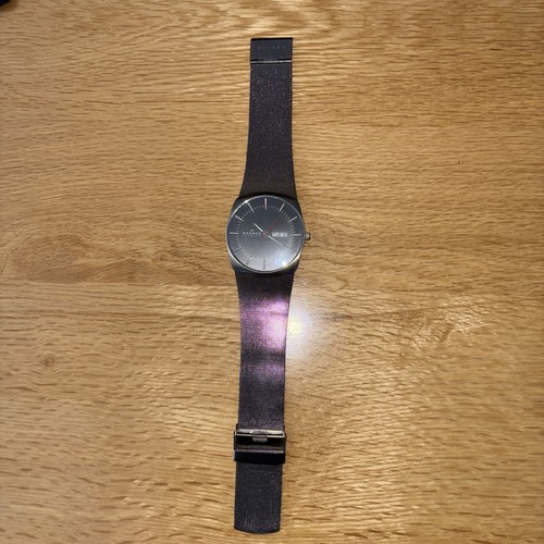 Skagen titanium case watch - case,