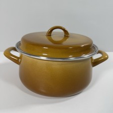 Vintage Enamel Stock Pot Lid