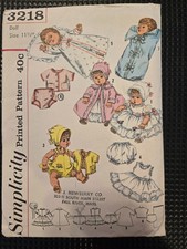 Two Vintage Simplicity 11 1/2"