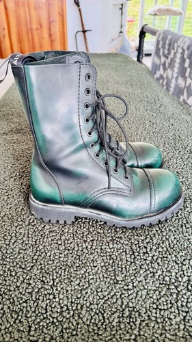 Altercore green rub off boots - green, rub-off