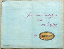 WOLSELEY FOUR FORTYFOUR & SIX