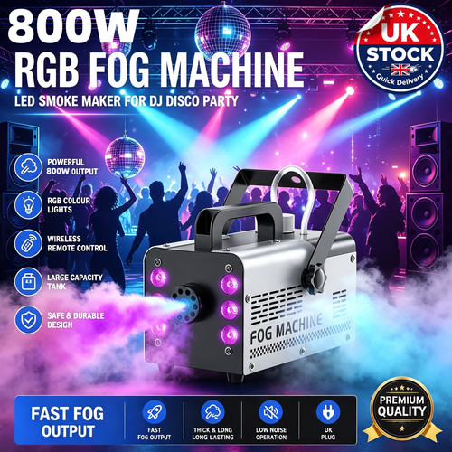 Rgb smoke fog - rgb, 800w