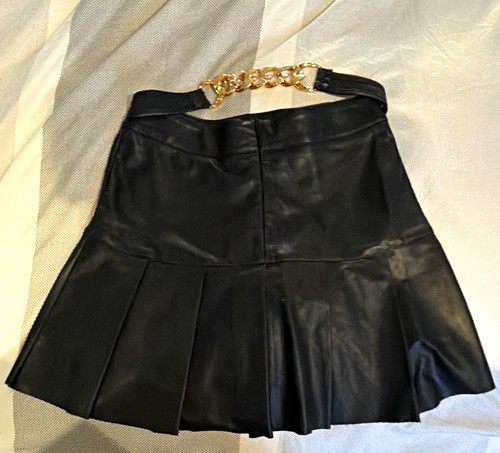Quiz black faux leather - faux,