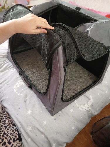 Soft sided folding dog - soft-sided,