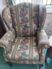 Two comfy beige Armchairs 