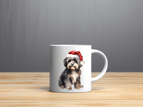 Havanese dog christmas design - havanese,