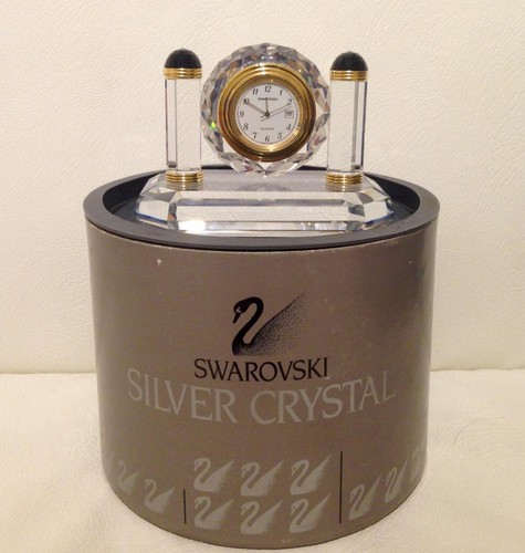 Swarovski table clock - table,