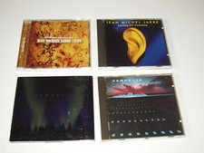 4 ELECTRONIC CDs - 2 VANGELIS ODYSSEY & 2 JEAN MICHEL JARRE - CAFE & WAITING