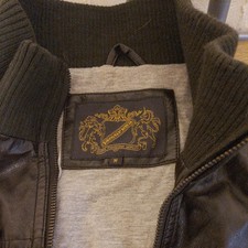 Black Lambretta Leather Jacket