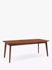 John Lewis Cara 6-10 Seater Extendable Dining Table American Black Walnut