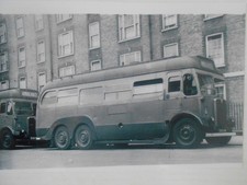 LONDON TRANSPORT BUS - LTC 2  ( EGO 506 ) - SEEN CONVERTED TO AN AMBULANCE - WW2