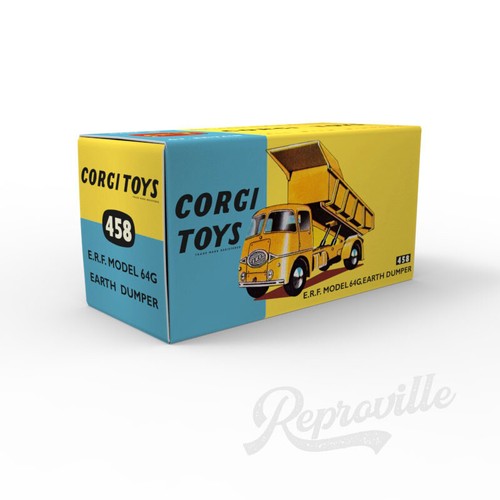 Repro box for corgi 458 - repro,