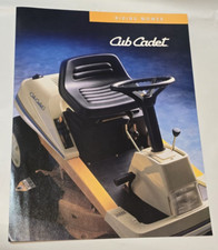 1994 Cub Cadet Ad Brochure Riding Mower Lawn Tractor Equipment Specs