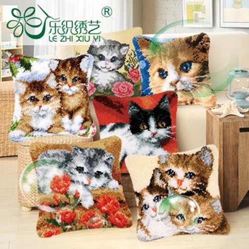 Animal cat cushion cover - cat,