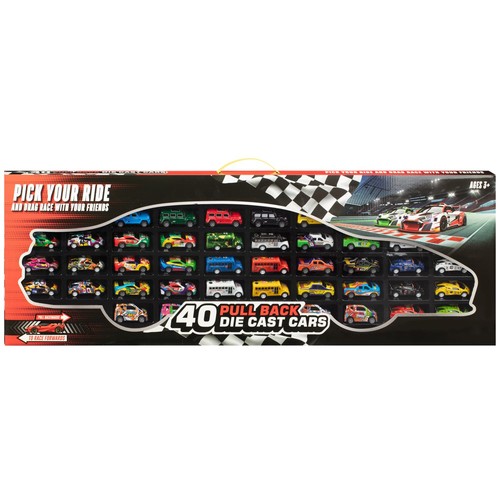 40pk pull back die - 40pk, cars