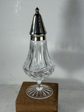 Beautiful Stuart Crystal Shaftesbury Footed Sugar/Pepper/Sand/Chili Shaker