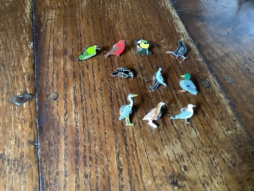 Rspb bird pin - 10,