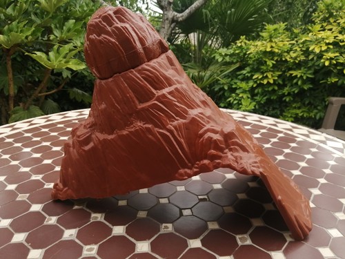 Boulder hill mask - mask, kenner