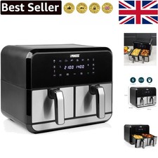Efficient double basket air - 8l,