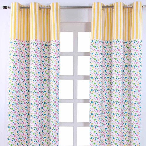 Cotton multi polka dots ready - polka,