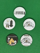 Set of 5 Badges - Angine de