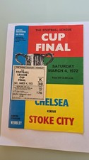 1972 CHELSEA V  STOKE CITY