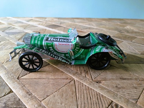 Heineken beer tin aluminium - tin,