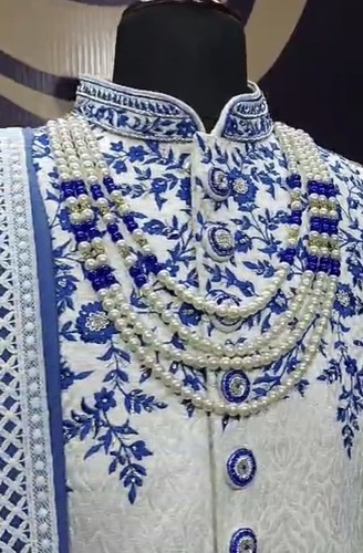 Mens silk sherwani indian - sherwani,