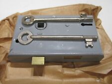 Job Lot Of 8 x 2 1/2" Rim Locks Shed Gate Greenhouse Door With 2 Keys