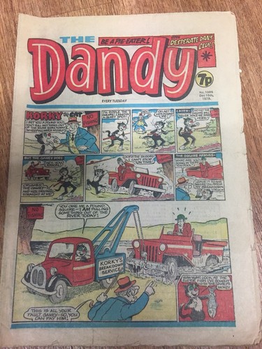 Dandy comic 1986 december - no,