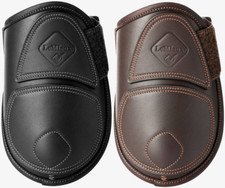 LeMieux Capella Leather EVA Ergonomic Fetlock SJ ShowJumping Boots Black/Brown