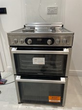 Hotpoint Freestanding Gas Cooker with Double Oven & Grill – Stainless Steel