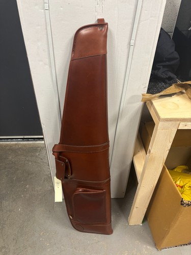 Premier leather rifle slip - leather,