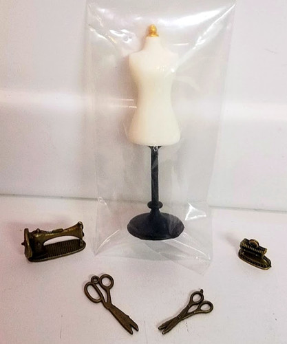 Dolls house mannequin girl - house,