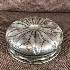 Vintage copper jelly mould Tin Lined Unusual Shape 19 Cm Wide