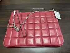 ZARA QUILTED RED SHOULDER /