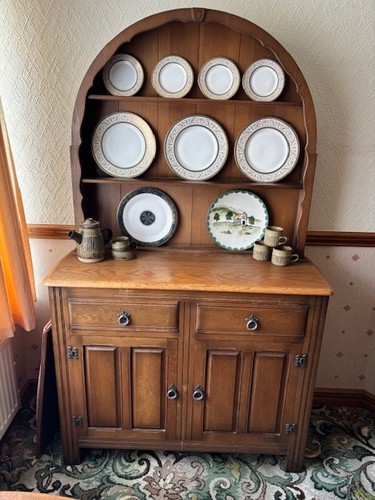Oak dresser sideboard with - dresser,