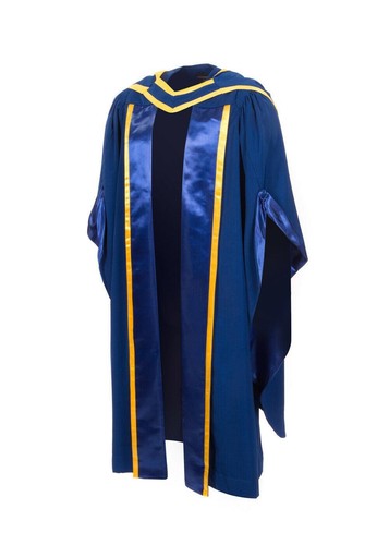 Doctoral gown and - doctoral, matching